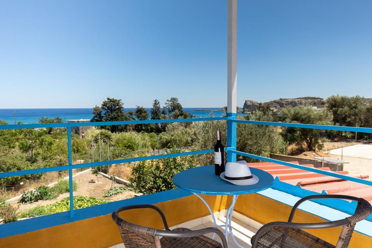 ארכאנגלוס Plastiras Sea View Apartments מראה חיצוני תמונה