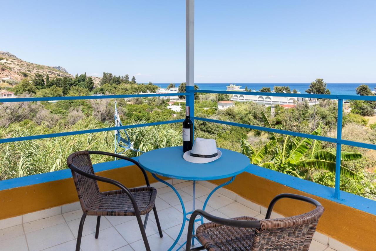 ארכאנגלוס Plastiras Sea View Apartments מראה חיצוני תמונה